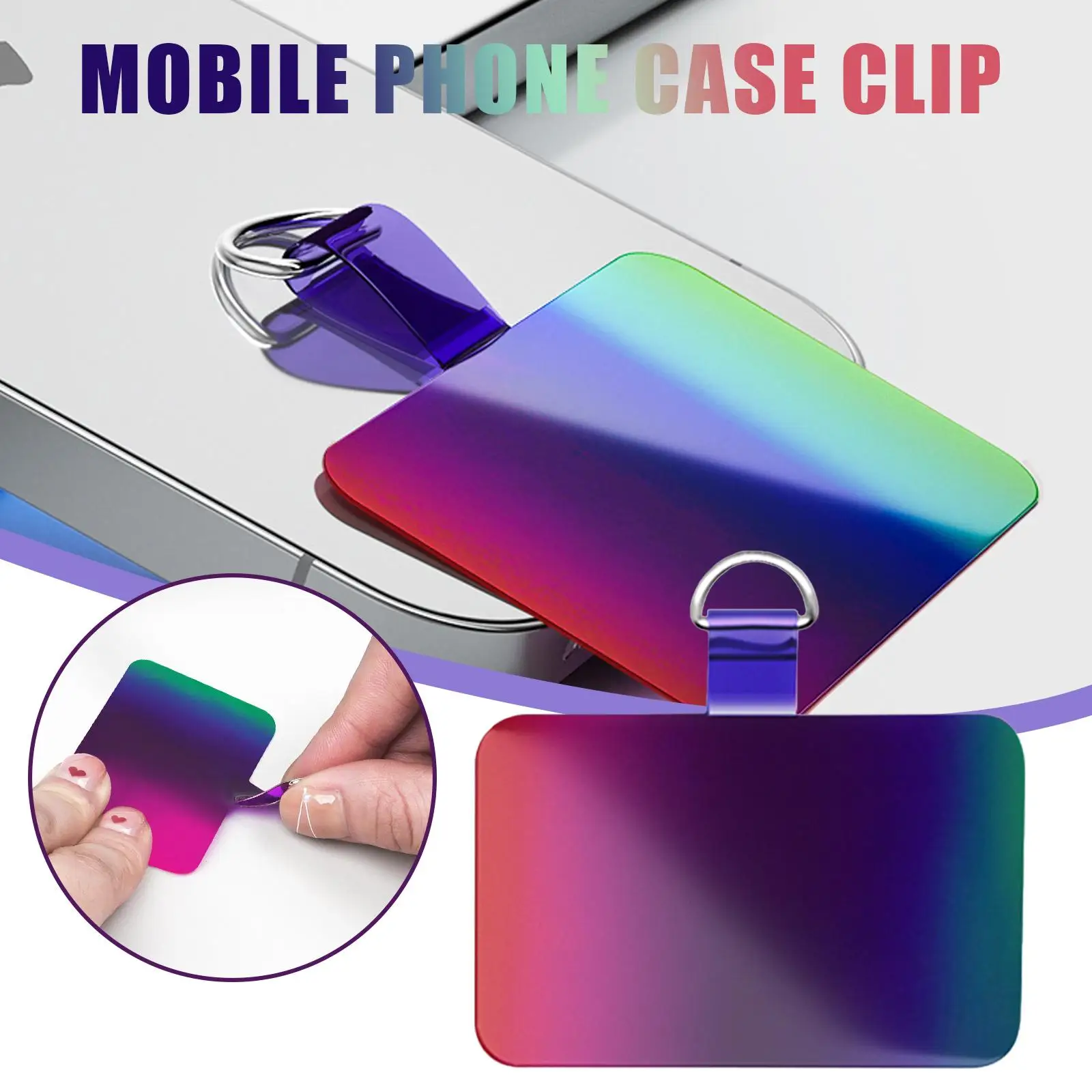 Universal Handy Fall Clip Farbe Dichtung Mobile Anhänger Kann Patch Lanyard Telefon Feste Telefon Zurück Be Mobile R8N4