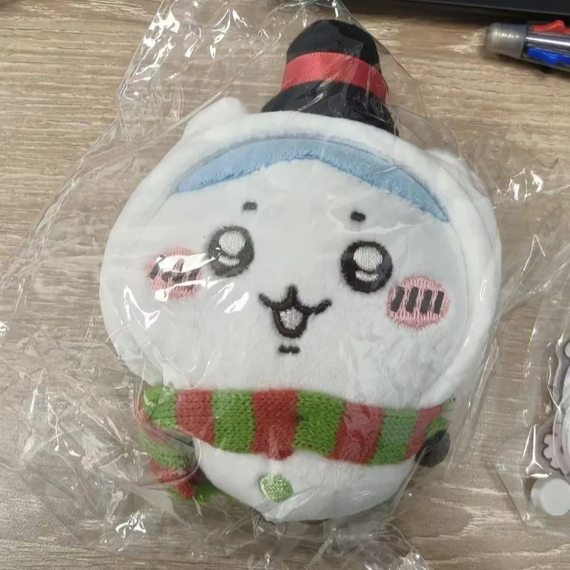 Chiikawa,Hachiware,Usagi Cute Cartoon Christmas Snowman Scarf Series Plush Toy Charms New style In Stock Girls gifts