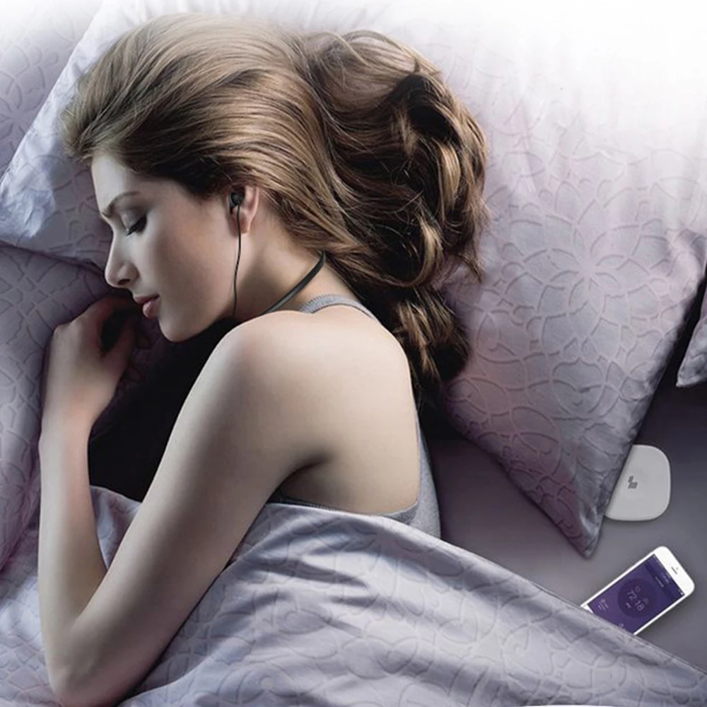 Sem fio bluetooth dormir fone de ouvido macio silicone estéreo esportes fones pendurado pescoço fone ruído cancelar fone de ouvido bluetooth