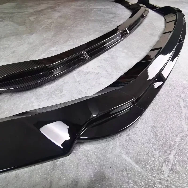 For Volkswagen T-Roc / T Roc TSI TDI 2017-2022 Front Bumper Lip Spoiler Splitter Lip Chin Front Bumper Lip Cap Protector Cover