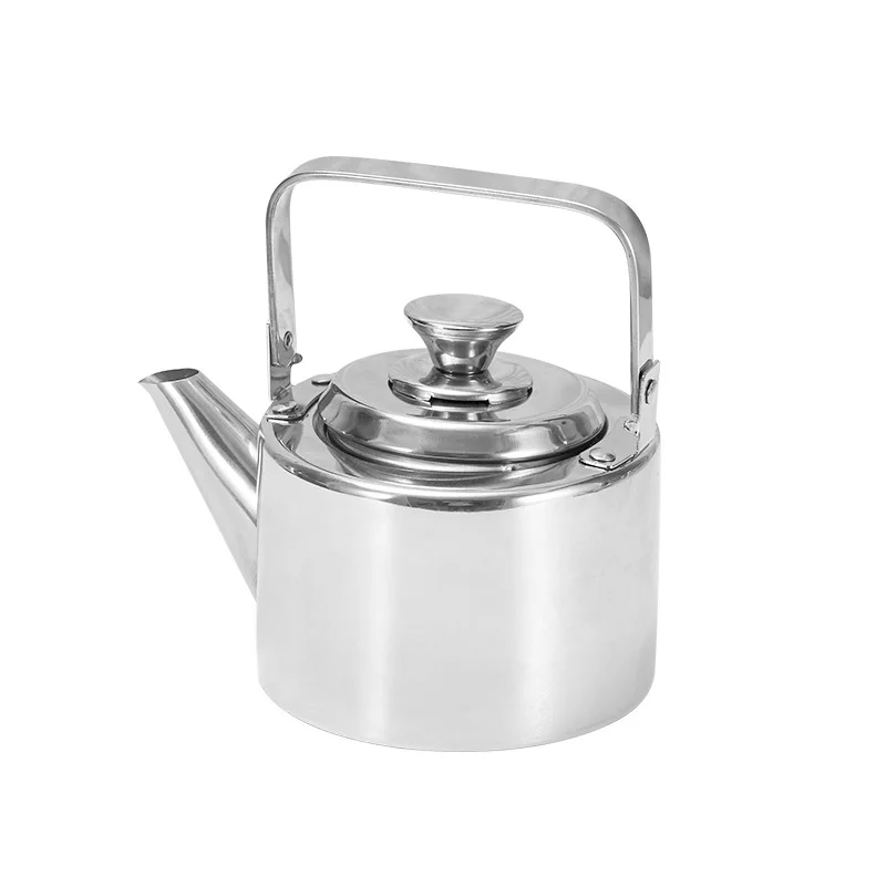 Thickened stainless steel kettle with ringing induction cooker filter screen large capacity home restaurant teapot
