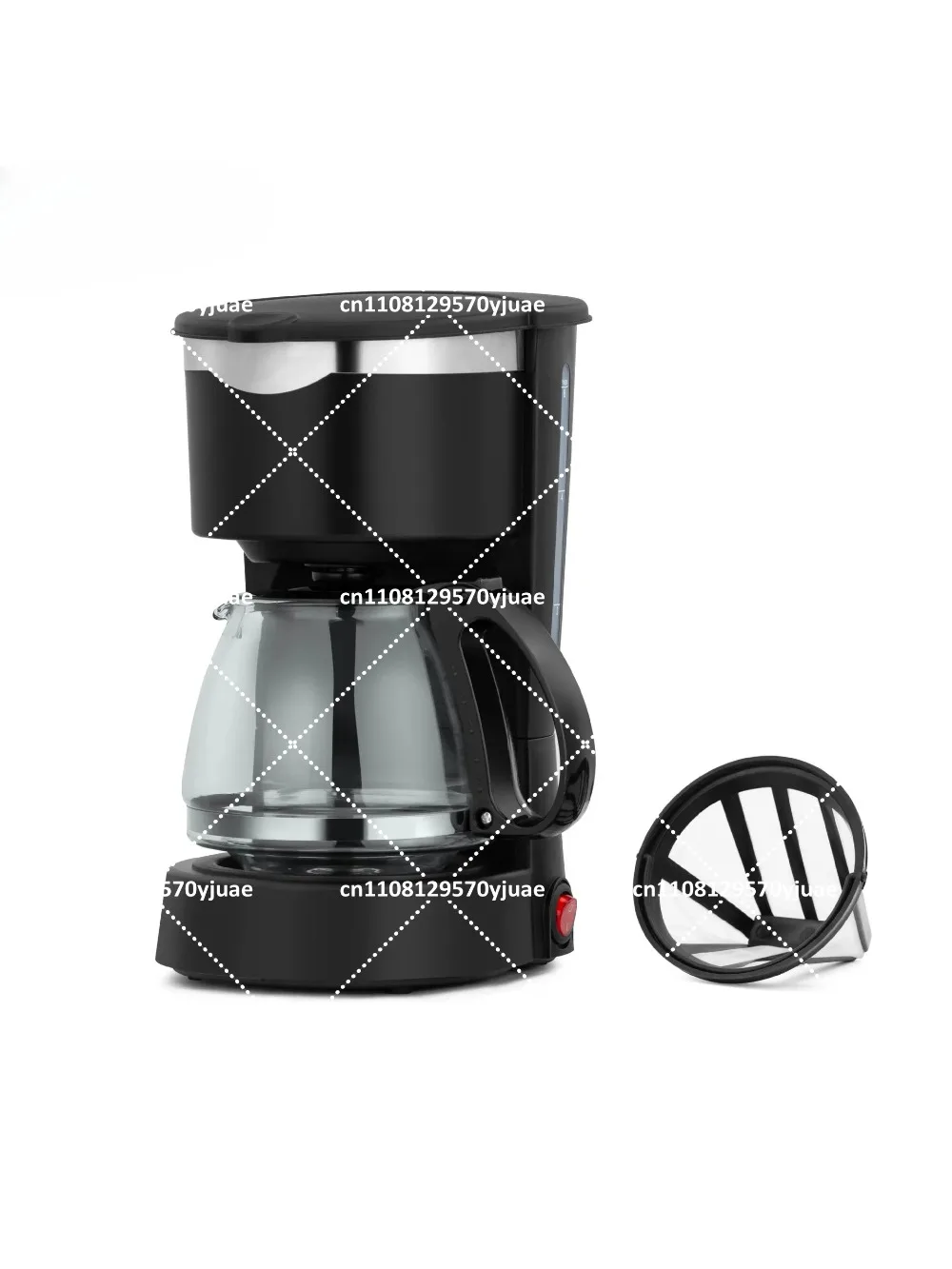 Commercial Automatic Coffee Machine Small Semi-Automatic Drip Coffee Maker for Home Office