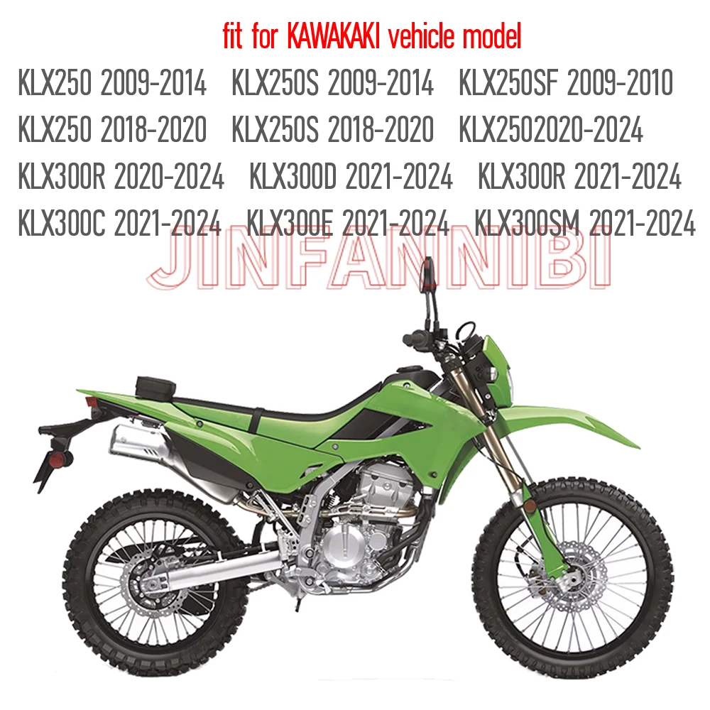 Clutch Friction Steel Plates Kit for Kawasaki KLX300 KLX300R KLX300SM 2009 2010 2011 2012 2013 2014-2024