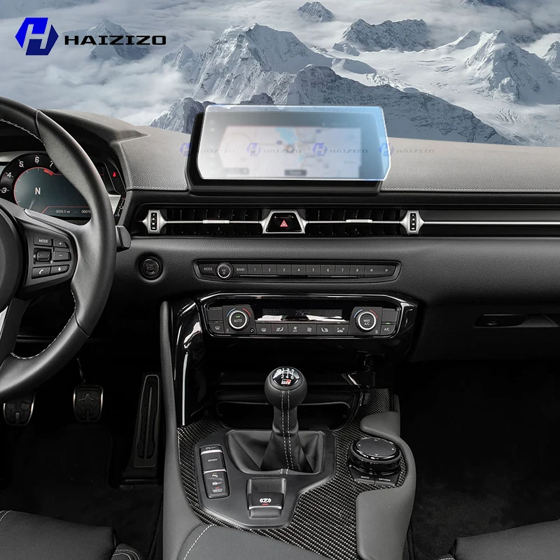 For Toyota GR Supra A90 2020-2026 Car interior Matte Screen Protector GPS Navigation LCD screen TPU film Scratch resistant PPF