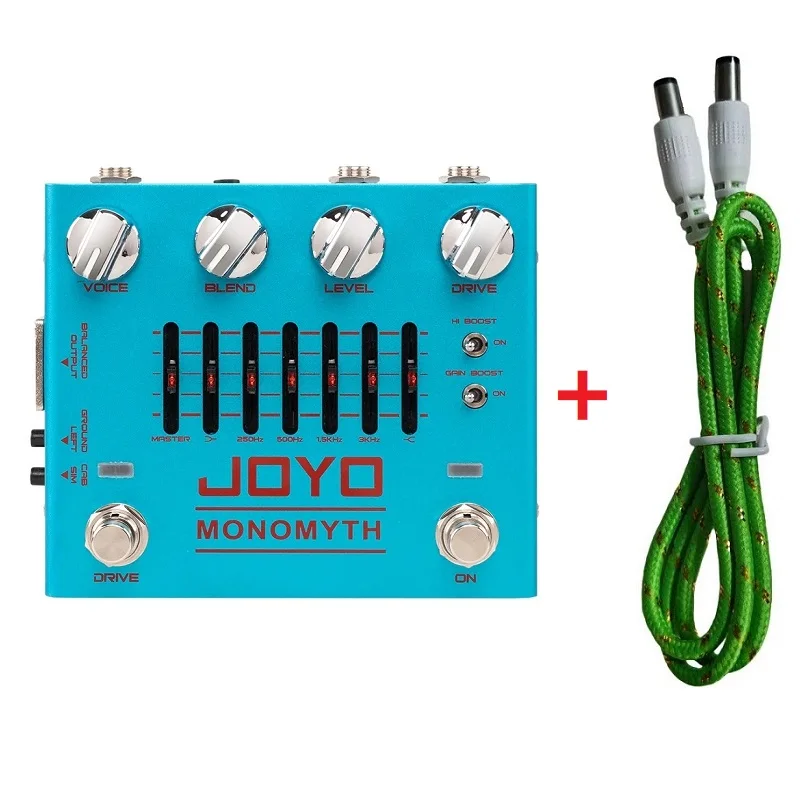 

JOYO R-26 MONOMYTH Bass Guitar Preamp Effect, 6 Band-Graphic EQ Control, Cabinet Simulation Tone, Bass Preamp Analog Pedal