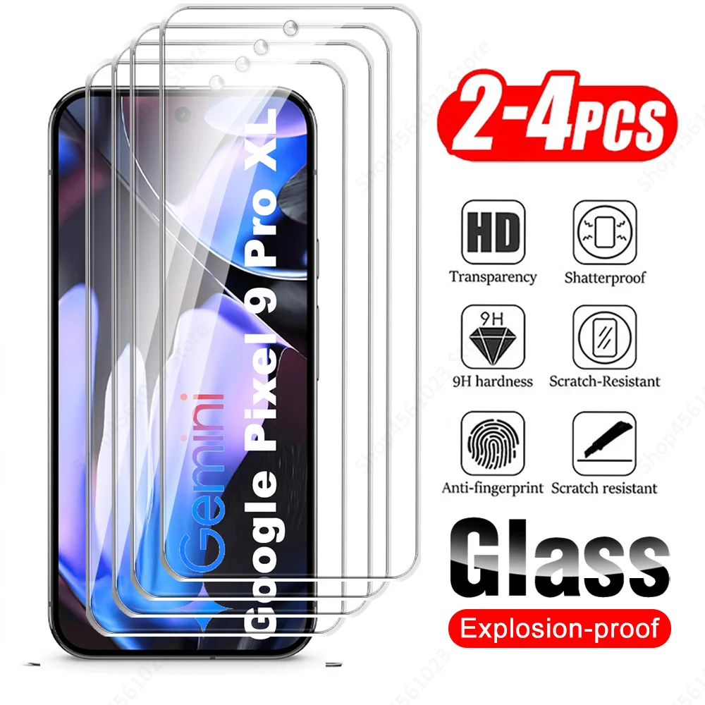 Kit 4 In 1 Per Google Pixel 9 Pro XL: 2 Pellicole In Vetro Temperato HD + 2 Protezioni Fotocamera – Installazione Automatica Anti-Polvere - 3