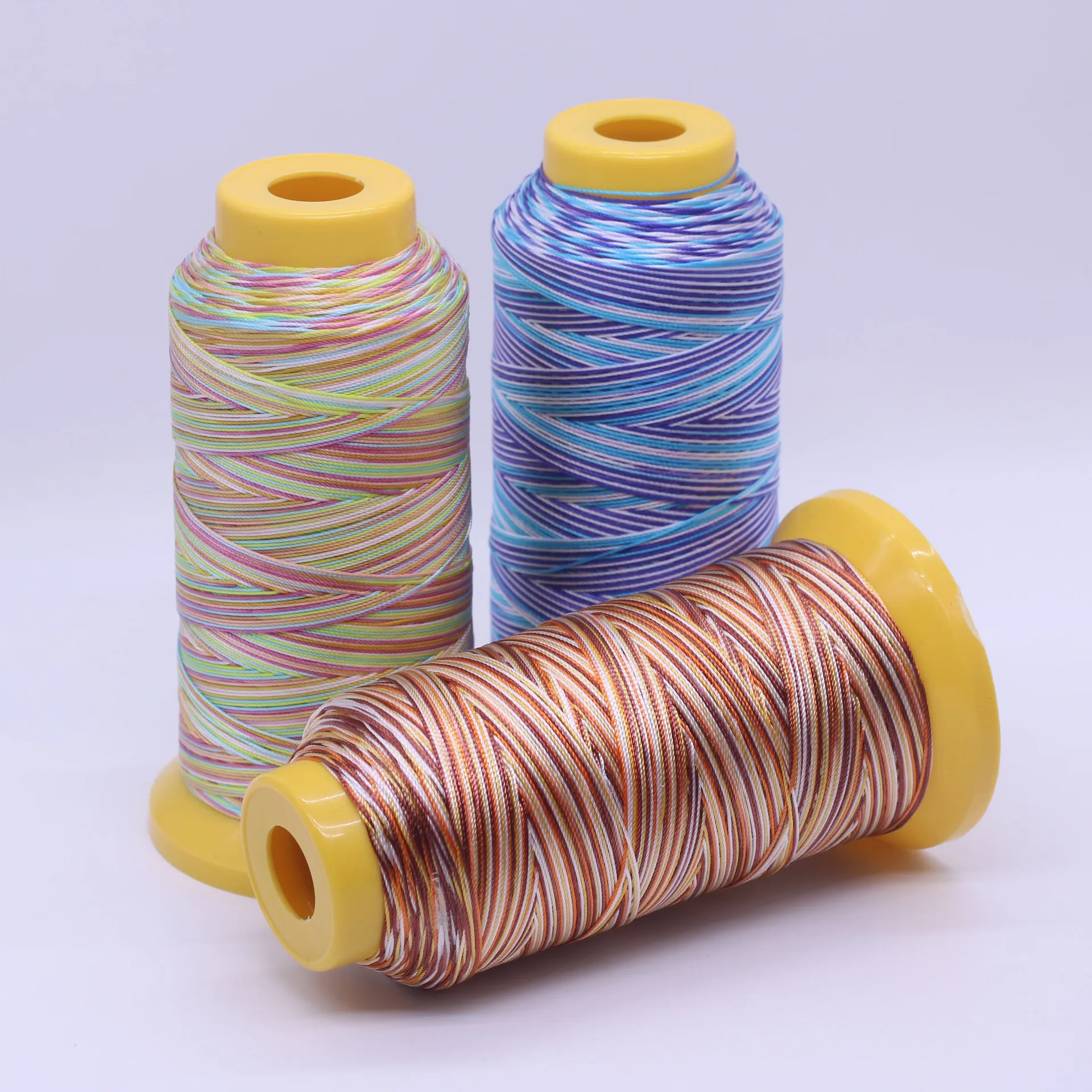 Cordon tressé en nylon de 3 à 15 brins, de diverses couleurs, tissé à la main, durable et inaltérable, pour la fabrication de bijoux, matériau spécial