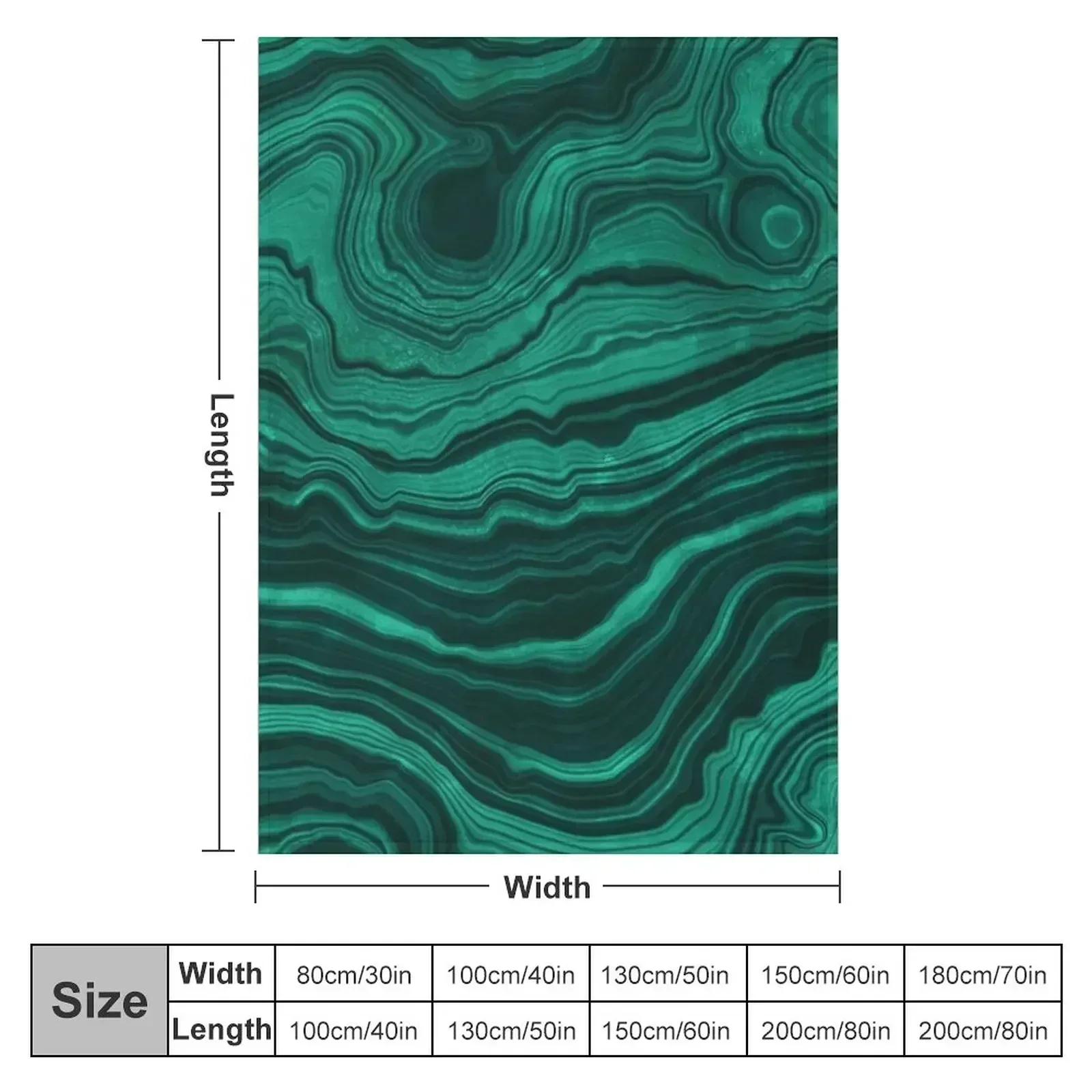 Malachite Texture 01 Throw Blanket couch cozy soft plush fuzzy picnic outdoor blanket