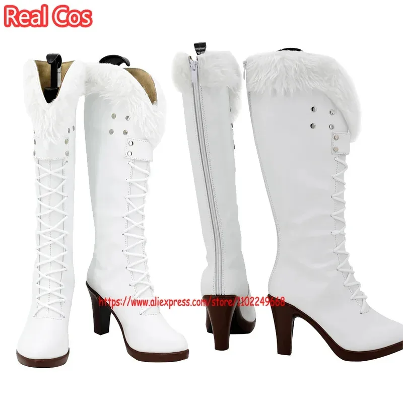 

RealCos TV One Nico Robin Cosplay Shoes Boots Men Women Role Play Outfits Fantasy Halloween Costumes Accessory Custom Made