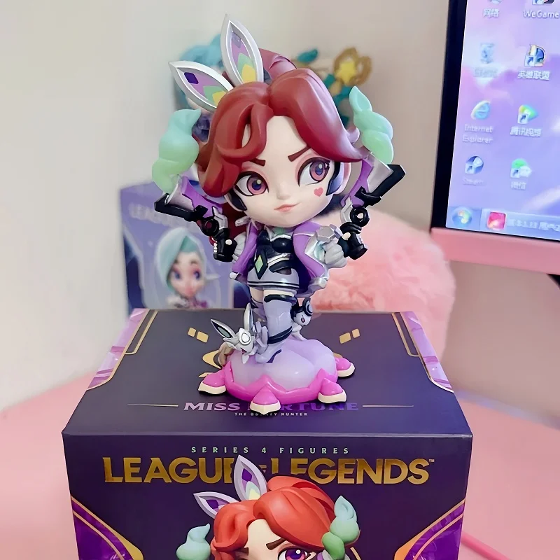 Marka Orijinal Lol League Of Legends Savaş Tavşanı Miss Fortune Şekil Anime Aksiyon Figürleri Koleksiyon Model Oyuncaklar Yetişkin Hediyeler Sıcak