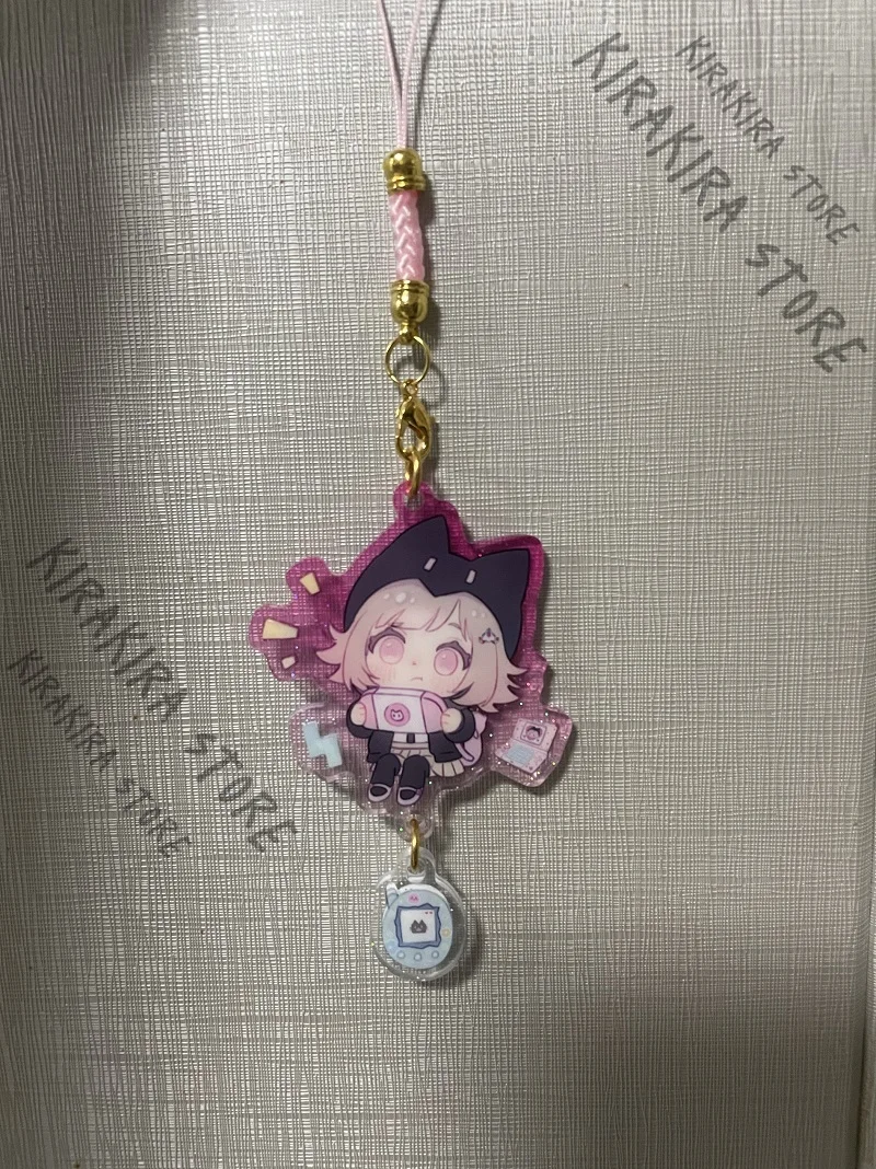 Danganronpa Nanami ChiaKi Distintivo Cosplay Acrilico In Piedi Segno Spilla Ciondolo Decorazione Ornamenti di Carta Colorata