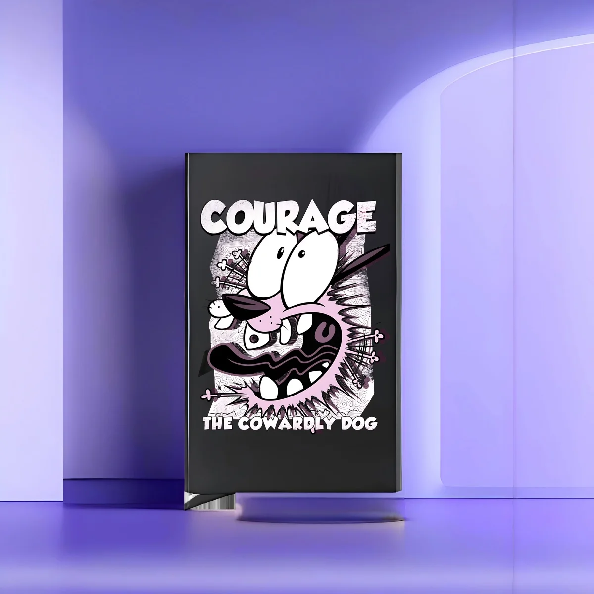 

Courage the Cowardly g 2026 New Style Fashion Printed Card Case Various Color Options Easy to Use Compact for Daily Needs