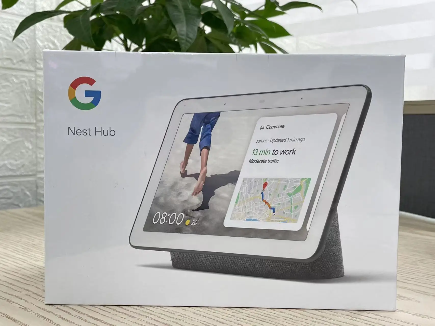 ZEARTSGoogle Nest Hub 2nd-gen smart speaker display home control Voice Enabled Smart Assistants（second hand 95%new without box ）