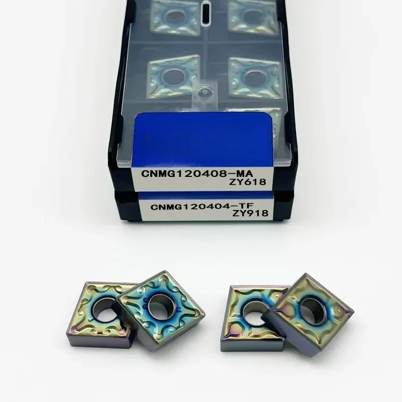 CNMG120404 CNMG120408 ZY618 ZY918 Carbide Insert External Turning Tool CNC Lathe Cutter for Hardened Steel