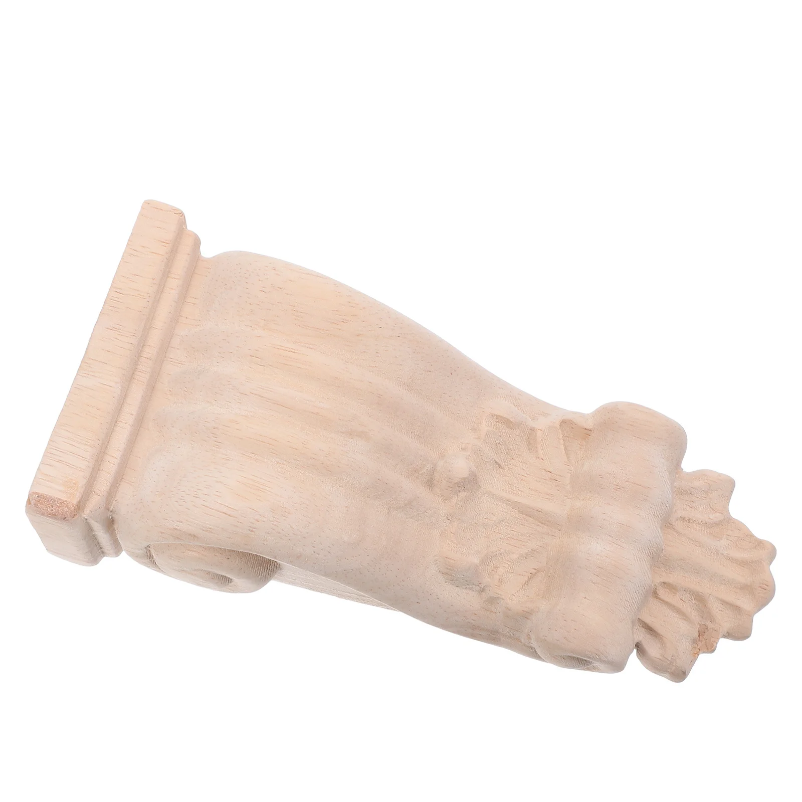 

Hand Carved Wood Corbel Rustic Wood Corbels Doorway Farmhouse Shelf Support European Style Unfinished Furniture Carving Onlay