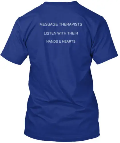 Massage Therapy T-Shirt Made in the USA Size S to 5XL