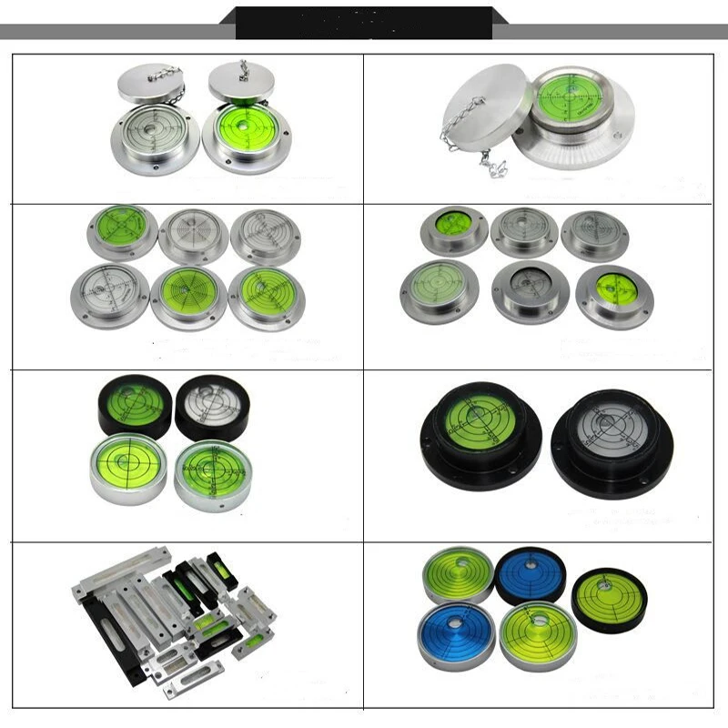 20mm Mini Small Compass Horizontal Spirit Level Bubble Portable Circular Miniature Compass Bullseye Bubble Measuring Tools