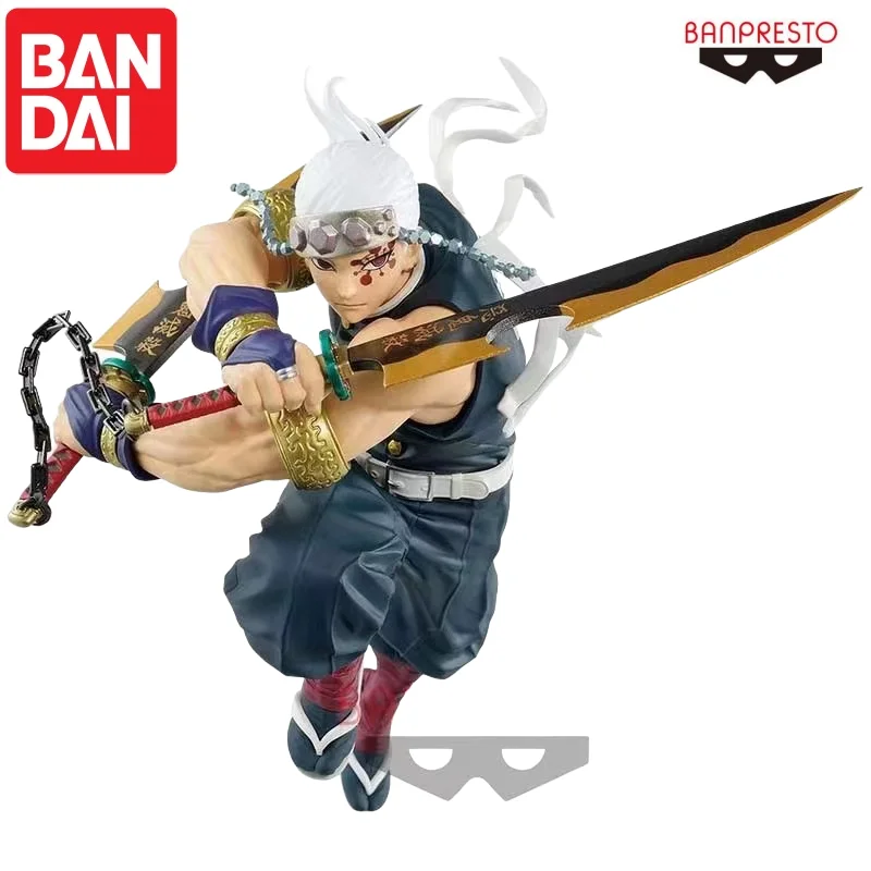 

В наличии Bandai Original Banpresto Animation Периферийные устройства Demon Slayer VIBRATION STARS Uzui Tengen Prizes Garage Kit Model
