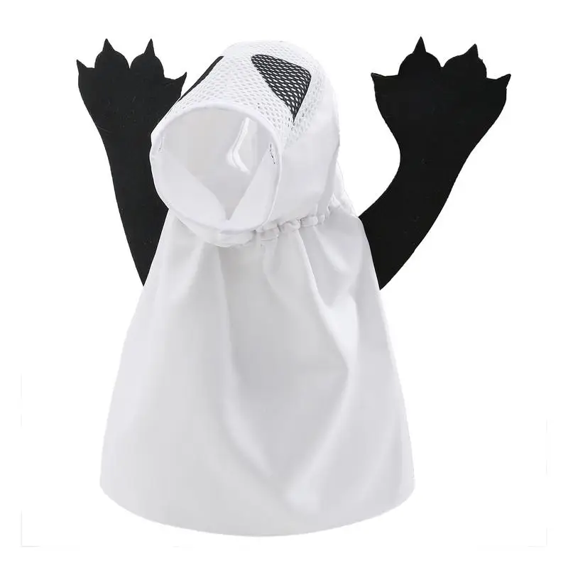 Cute Halloween Ghost Costume for Dogs Ghost Costume Fancy Dress for Dogs Cats Pet Outfits for Halloween Cosplay Cloths