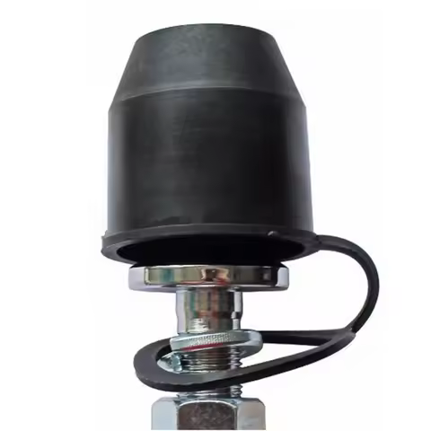 Universal 50mm Auto Tow Bar Ball Cover Accessories Durable Black Cap Towing Hitch Caravan Car Trailer Towball Protective Cover