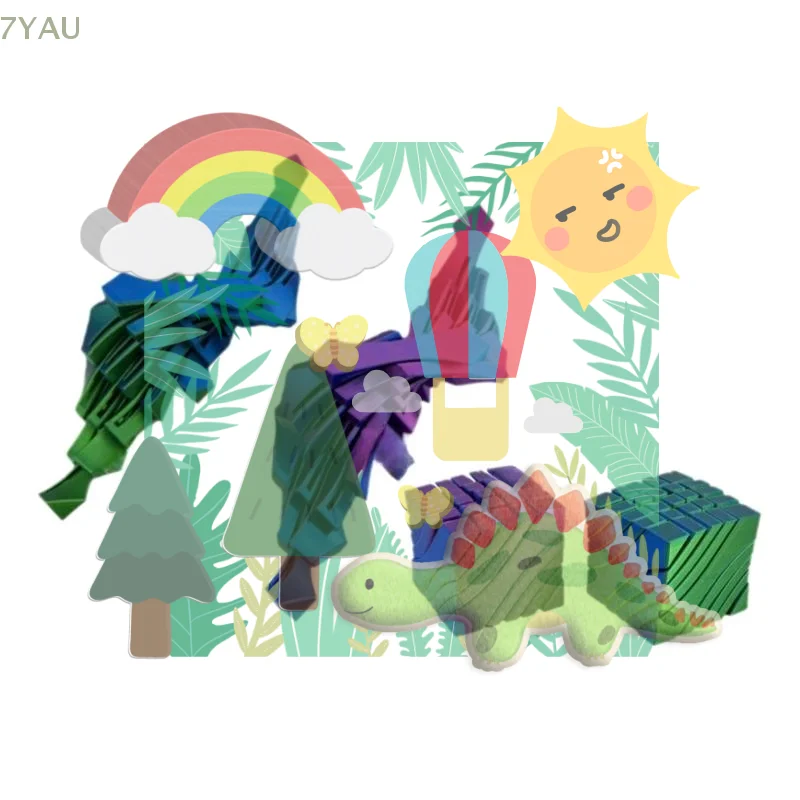 

1 шт. 3D-печатный спиральный куб-трансформер, не требующий питания, разноцветный пластиковый антистресс-игрушка