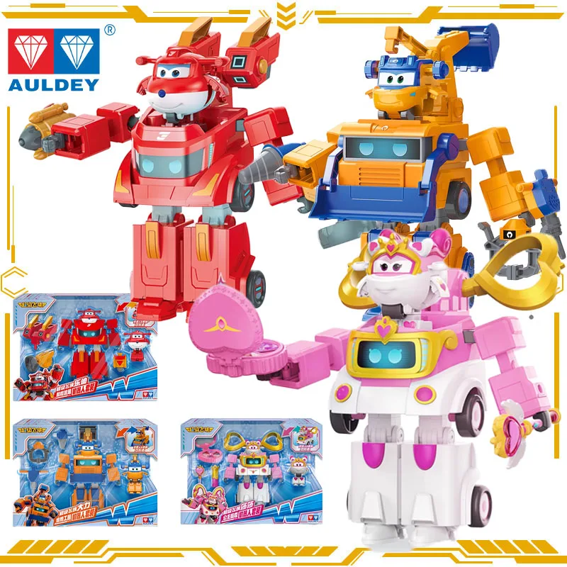 

Auldey Original Let's Go! Фигурка аниме Super Wings Jett Sasa, экшн-фигурки, игрушки для мальчиков и девочек, подарок, Коллекционная модель, украшения