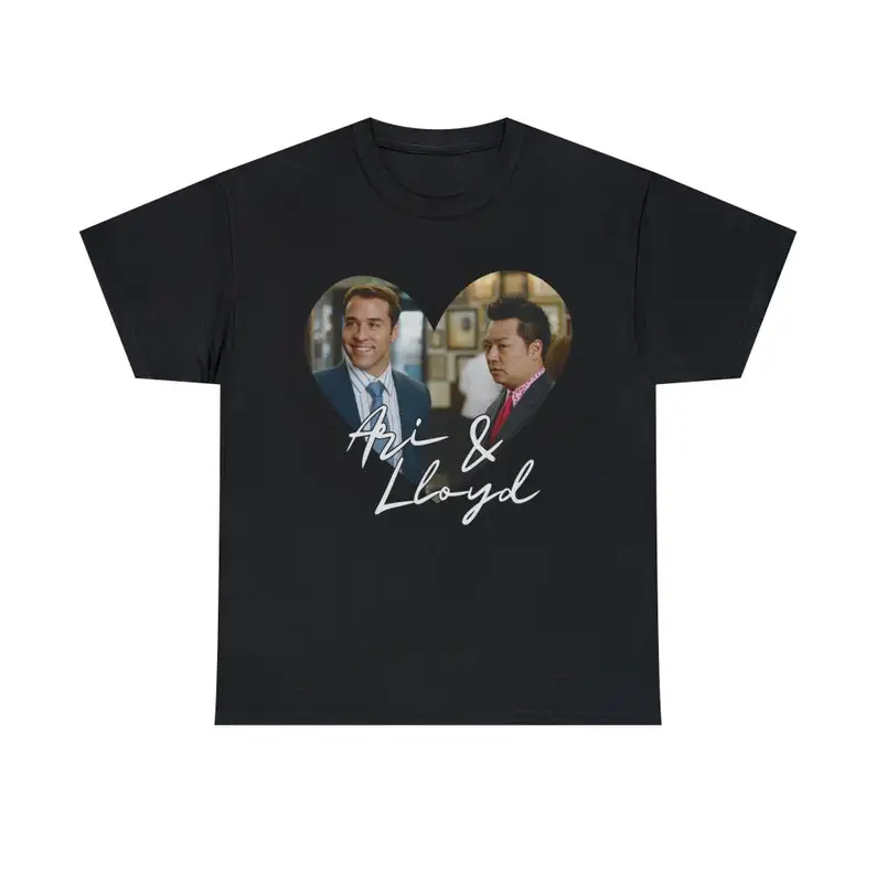 Ari and Lloyd entourage Tee