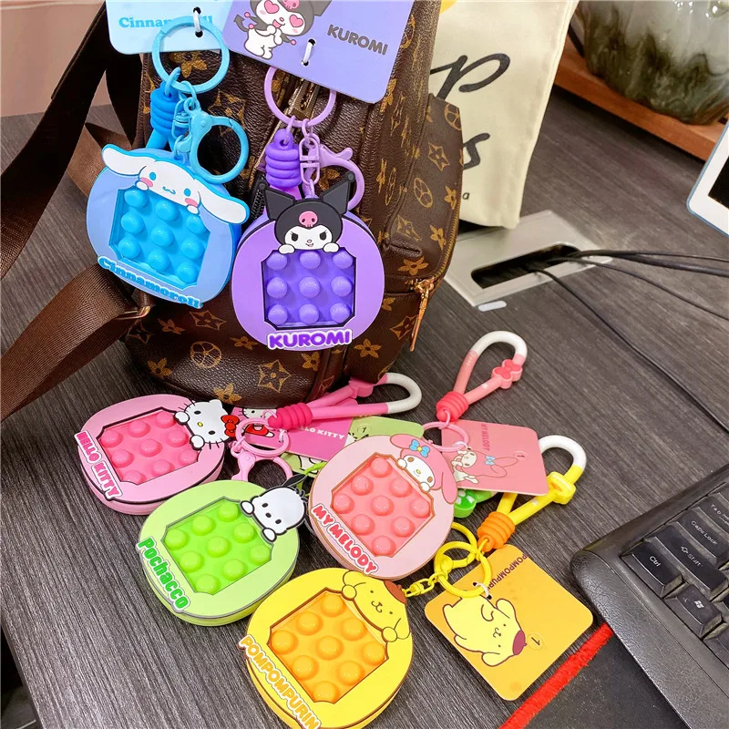 ハローキティキーホルダー女の子バッグ Kt 猫漫画人形おもちゃ絶妙なキーチェーンかわいいサプライズ女の子子供ギフト