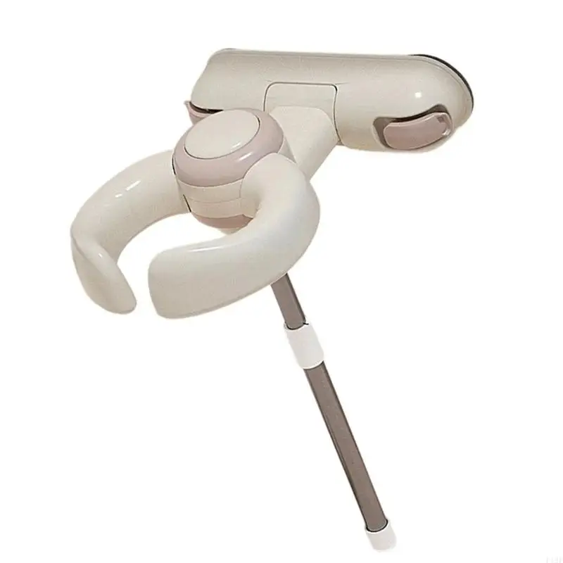 Supporto per bagnetto pieghevole a parete Supporto da bagno regolabile in altezza per neonati Bambino senza attrezzi F19F