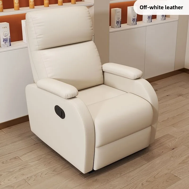 Beauty Salon Chair Manicure Chair Single Sofa Electric Foot Massage Upholstered Recliner Eyelash Beauty Recliner Chair