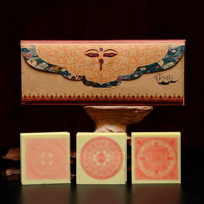 Tibetan Smoke Offering Paper Clear Printed Buddhist Ritual Supplies for Puja Ceremony
