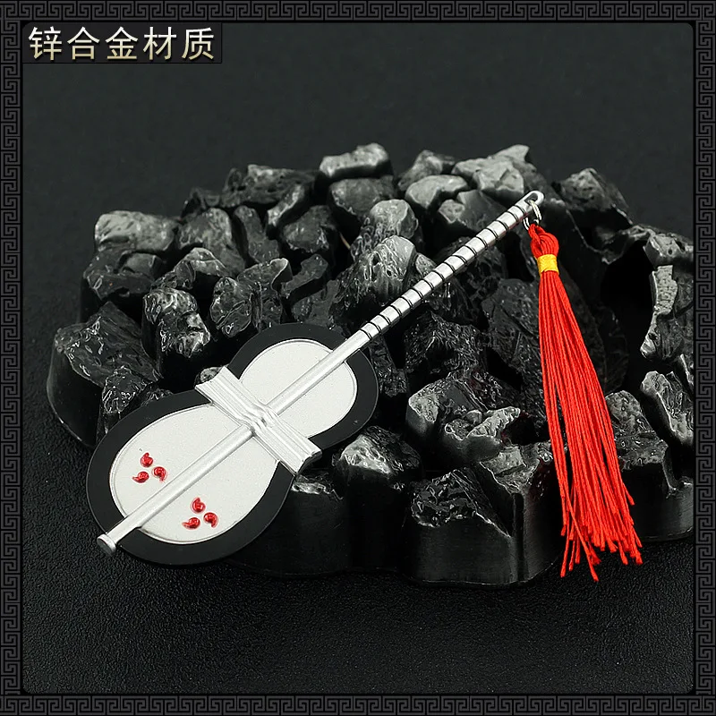 14 سنتيمتر ناروتو لعبة السيف مجموعة مادارا اوتشيها Gunbai مروحة Jūken كين المنجل جميع المعادن النينجا أداة الحرفية نموذج أنيمي تحصيل حلية