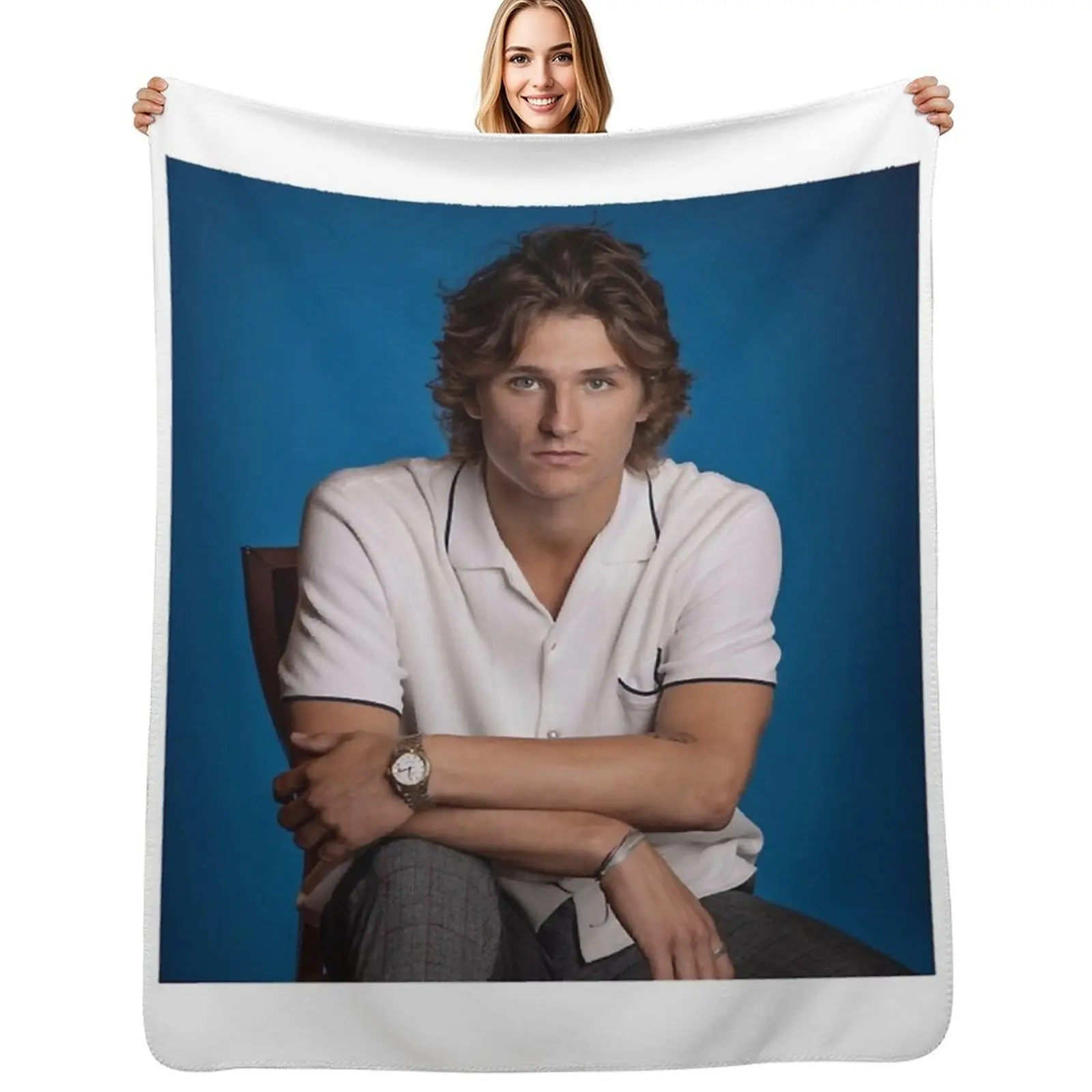 

Copie de l_affiche HOCKEY classique Throw Blanket Cozy Microfiber Throw Blanket for Home Bedroom