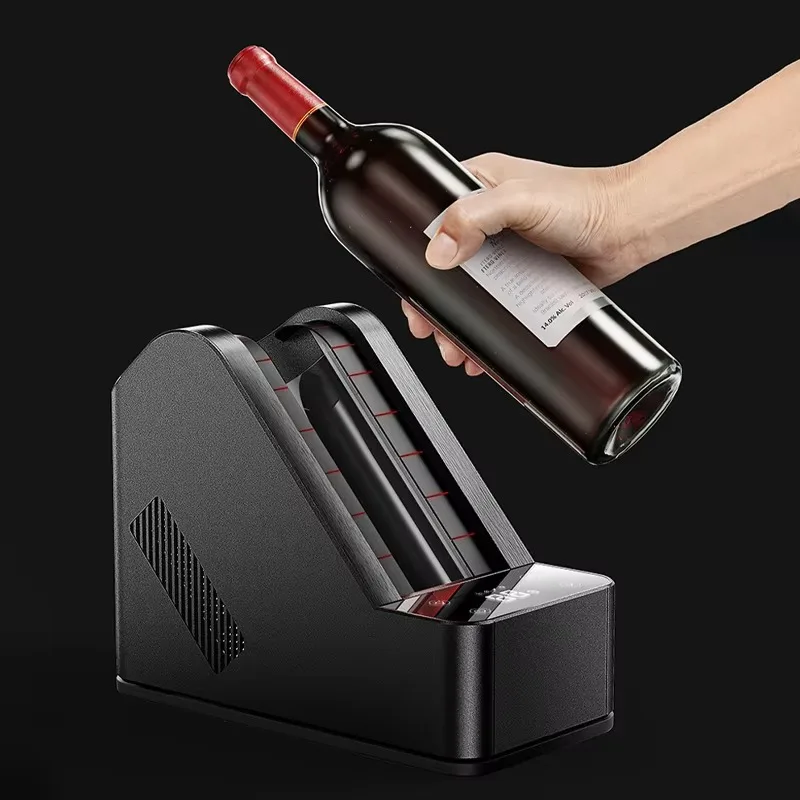 Red Wine Chiller Cooler hine Indoor Outdoor KT Bar Cinet Plastic I Bucket for Cold Beerages Wine Cooler