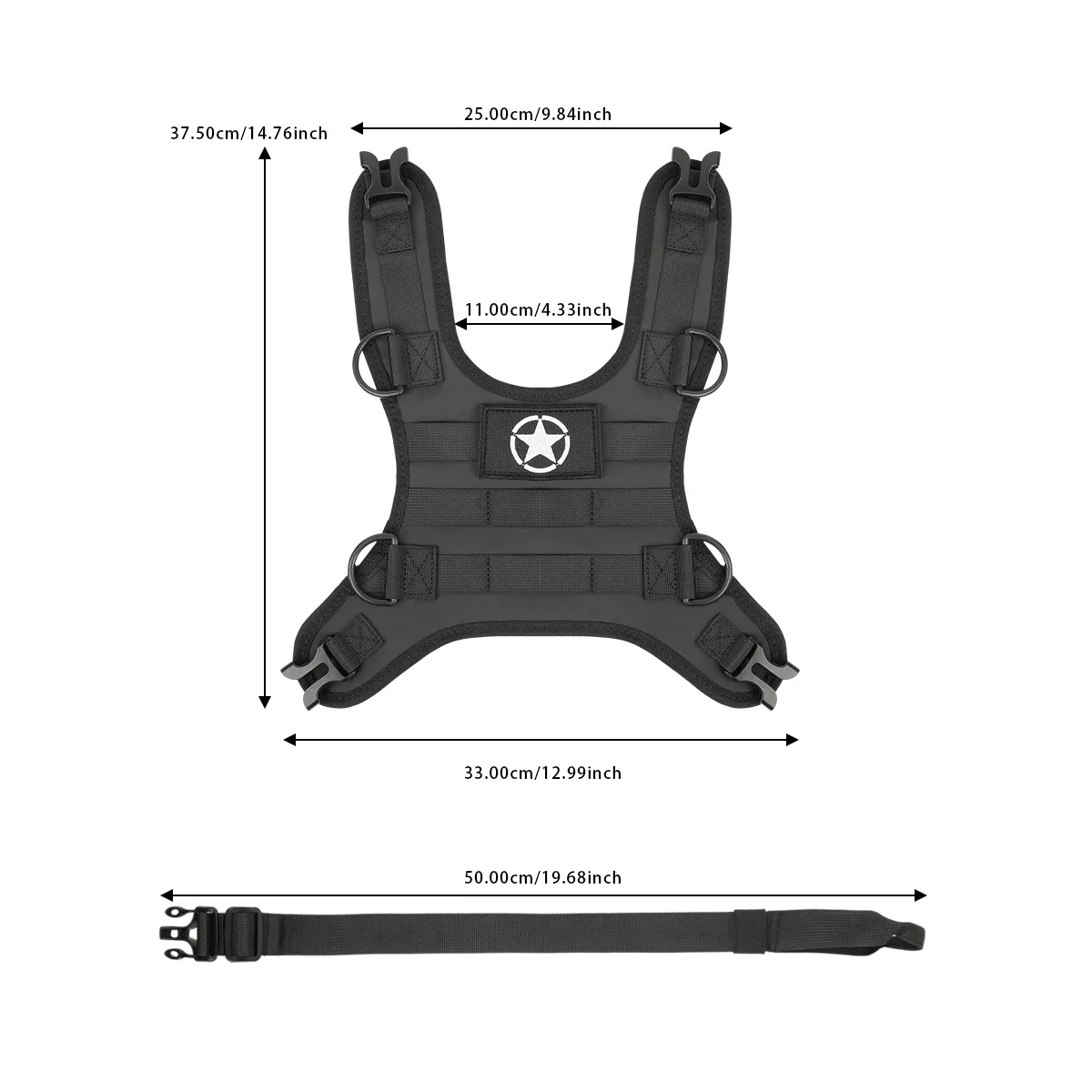 Motortanktas/bumpertas Universele zadeltas Montagebasisontwerp voor het bevestigen van verschillende tassen