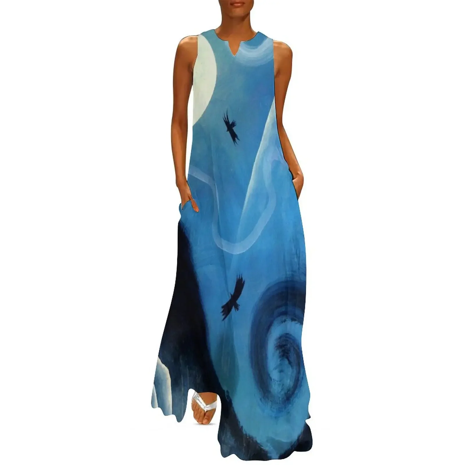 

Ravens by the Ocean Long Dress Evening gown evening dresses women long dresses for women Dress