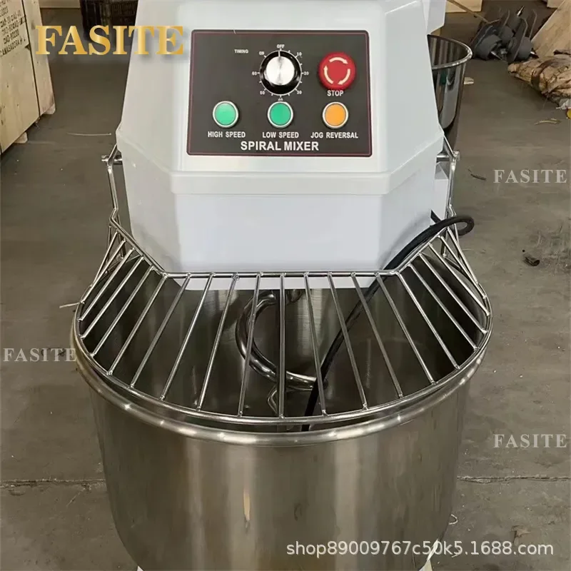 For Commercial Fully Automatic Stainless Steel Dough Kneading Machine Customizable Voltage Heavy Duty Bakery