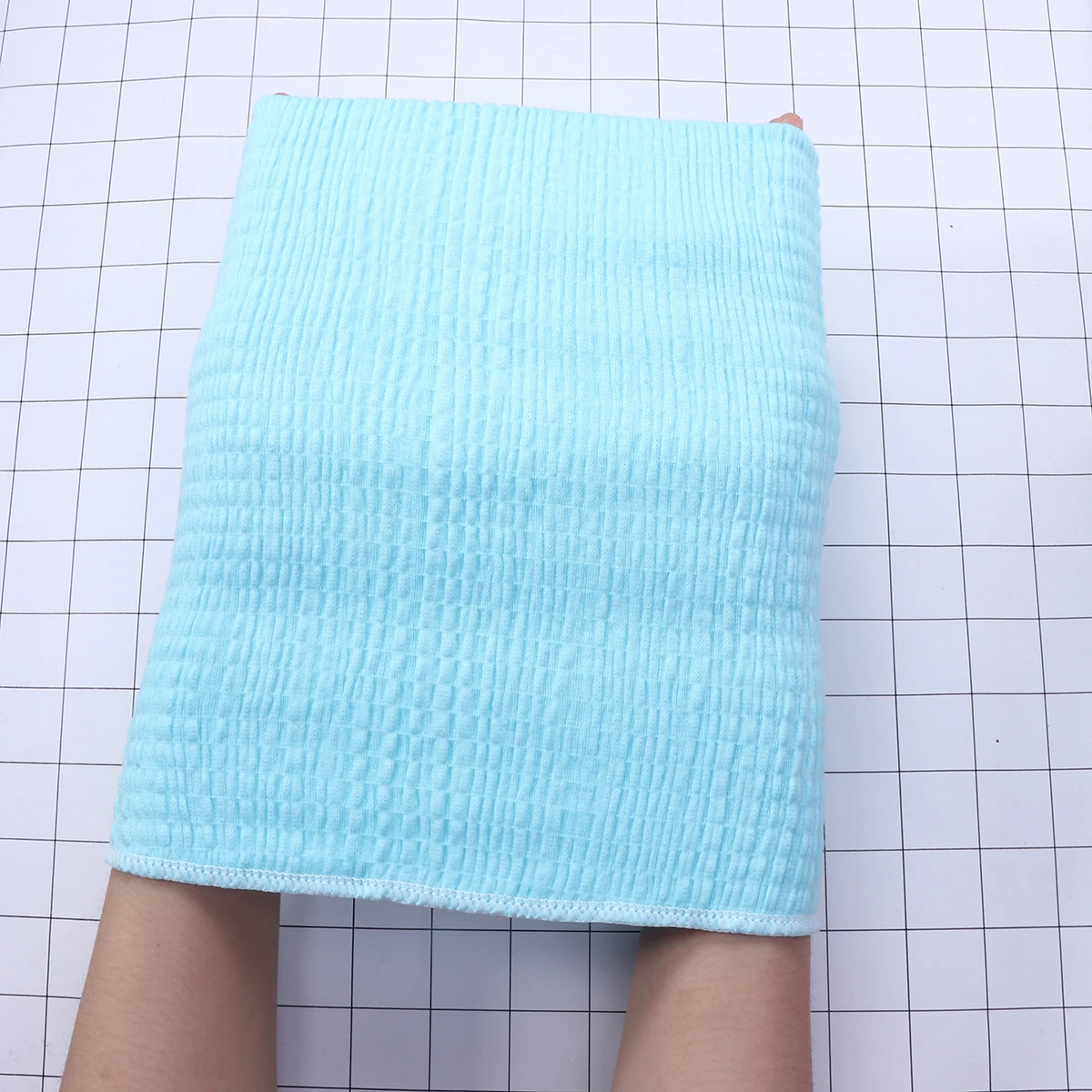 

Pure Cotton Umbilical Cord Double-Deck Navel Belt Blue Size 24 Cm Infant Belly Band Baby Umbilical Cord Protector Abdomen