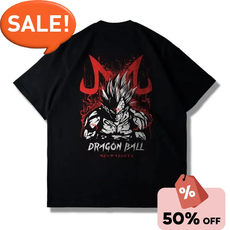 

In 2025, The Most Beloved Anime Dragon Ball Trendy Brand Men's Printed T-shirt, Summer Men's Short-sleeved Casual Sportswear