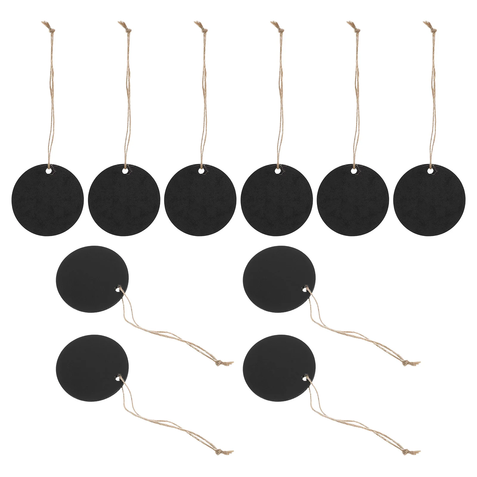 Halboard Labels Hanging Mini Wooden Blackboard The Circle Chalkboard Office White Liquid