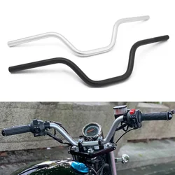 Motorcycle Handlebar 22mm Aluminum Alloy Steering Wheel Retro Motorbike Rise Up Handlebar 7/8'' for Honda Yamaha Suzuki Kawasaki