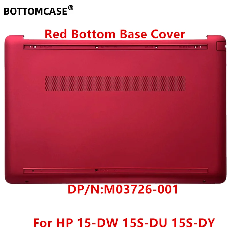 BOTTOMCASE M03726-001 New For HP 15-DW 15S-DU 15S-DY Bottom Base Cover Lower Case Red M03726-001