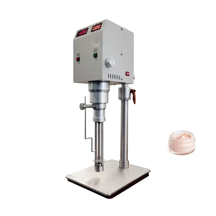 

Small Batch 5L Laboratory Cosmetic Chemical High Shear Homogenizer Mixer Emulsifying Mixing R&D Equipment