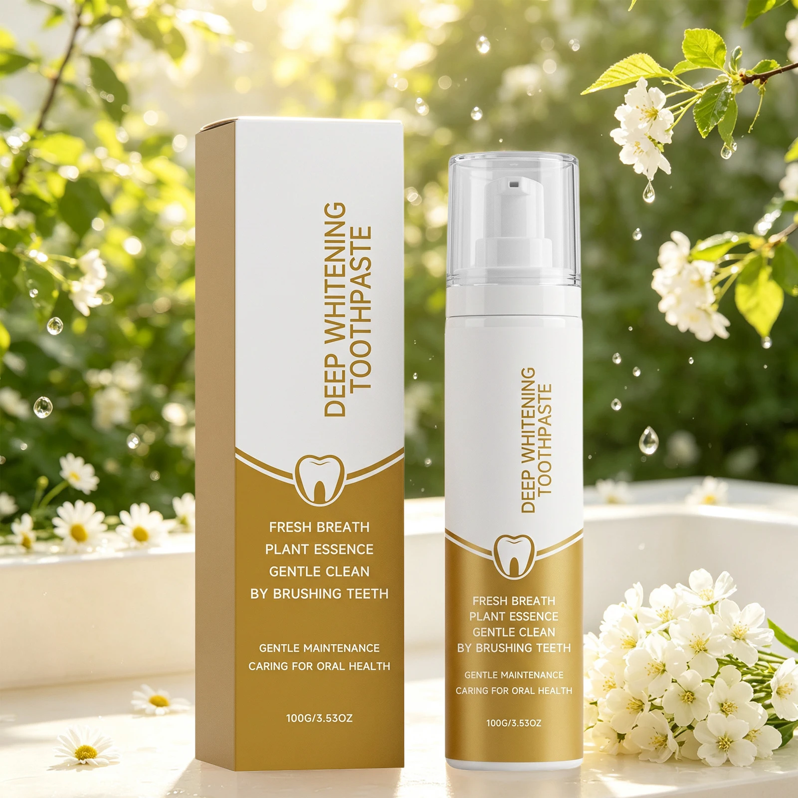 Teeth Oral Care Toothpaste For Family Protects Gums Effectively Remove Dental Plaques And Yellow Stains Deep Cleaning Toothpaste