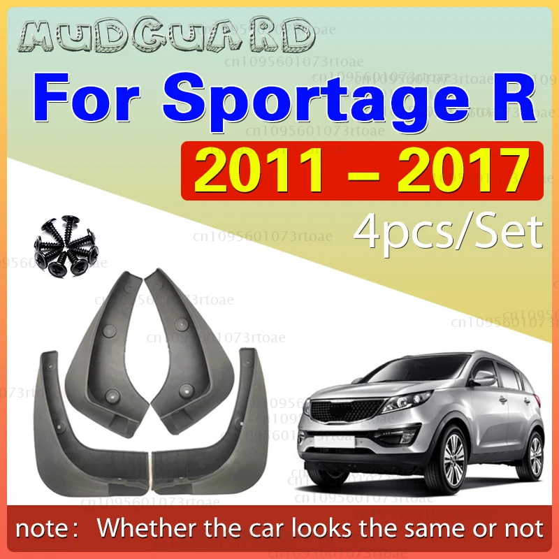 

Передние и задние автомобильные брызговики, передние и задние брызговики, аксессуары для крыльев для Kia Sportage R 2011-2017 2013 2014 2015 2016