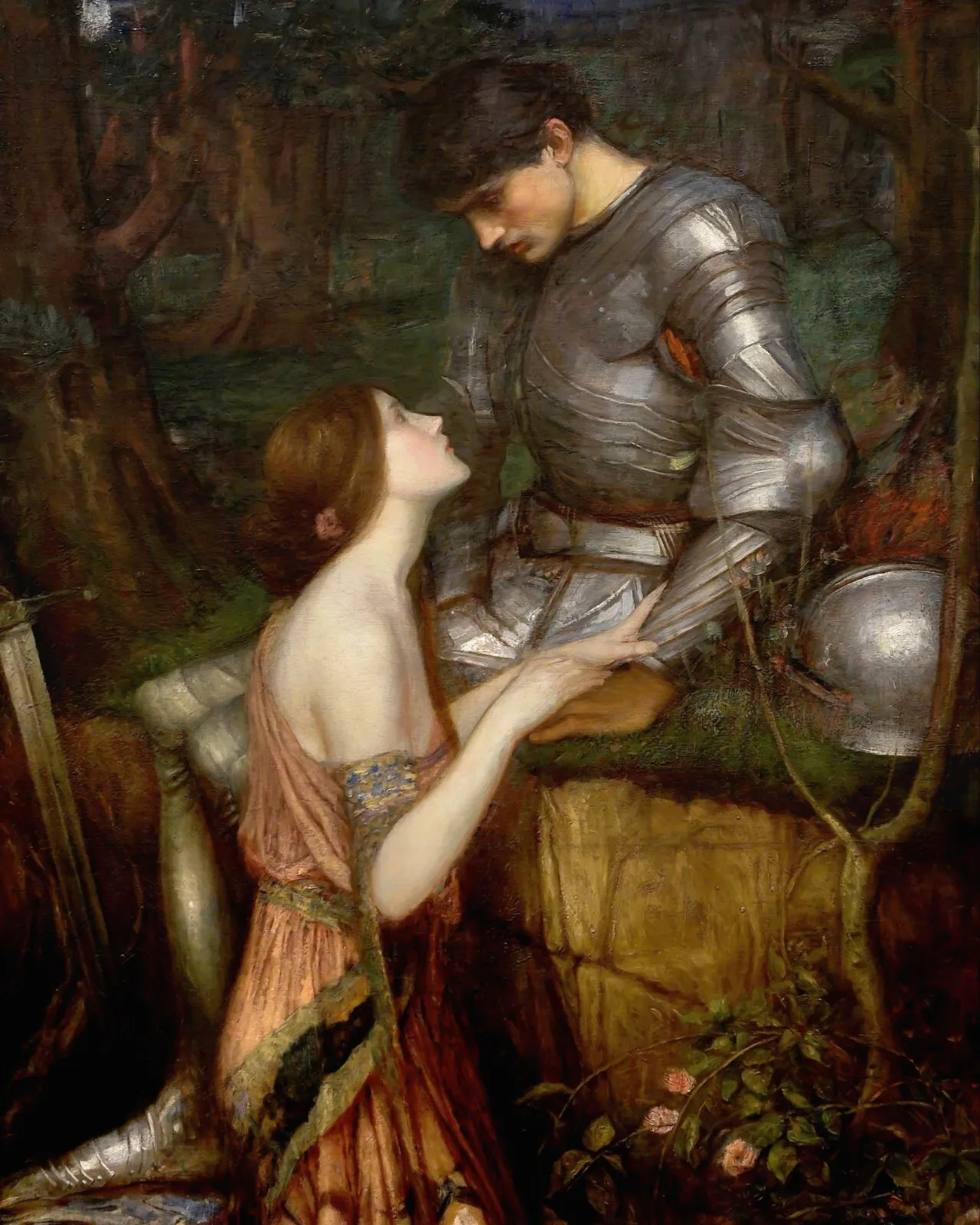 John William Waterhouse The Lady of Shalott KUNSTWERK PRINT Wandposter Wanddecoratie Rome Decoratie