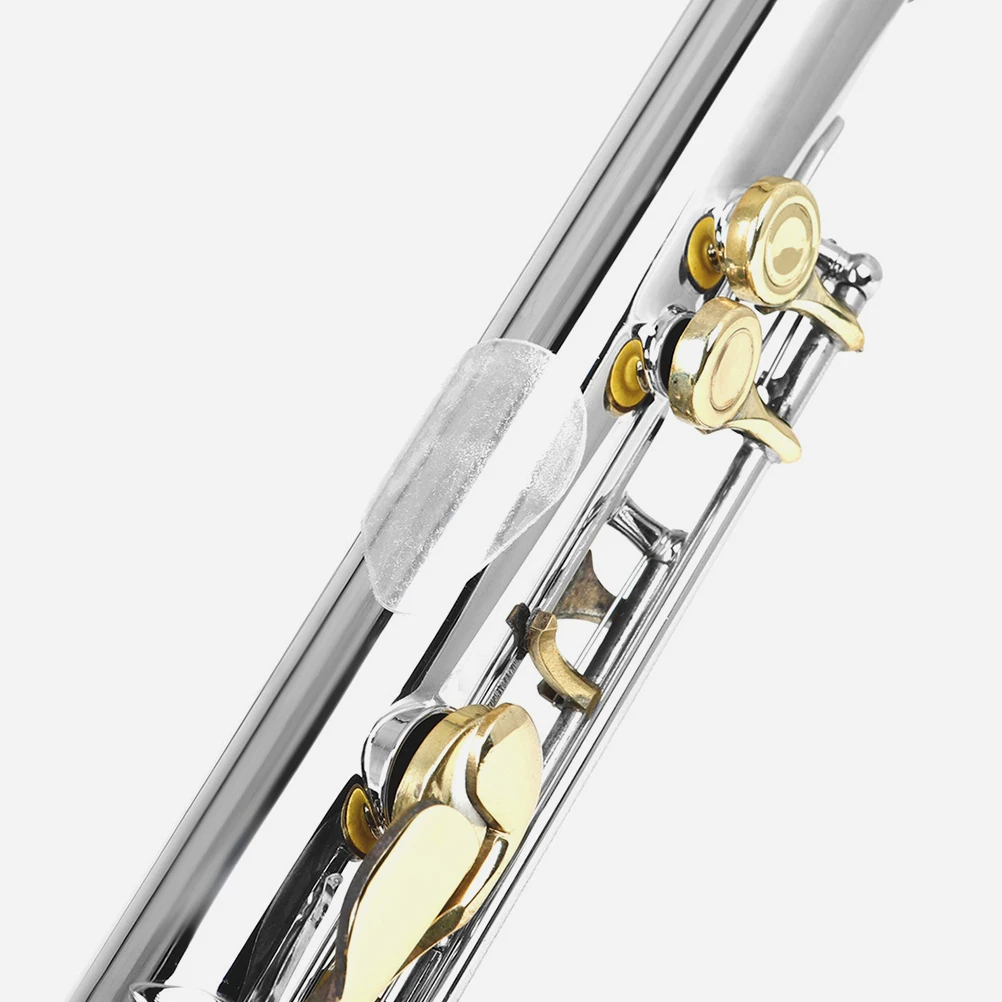 

20 Pcs Flute Anti-slip Sticker Cushion for Wind Non-slip Stickers Finger Covers Silica Gel Pad