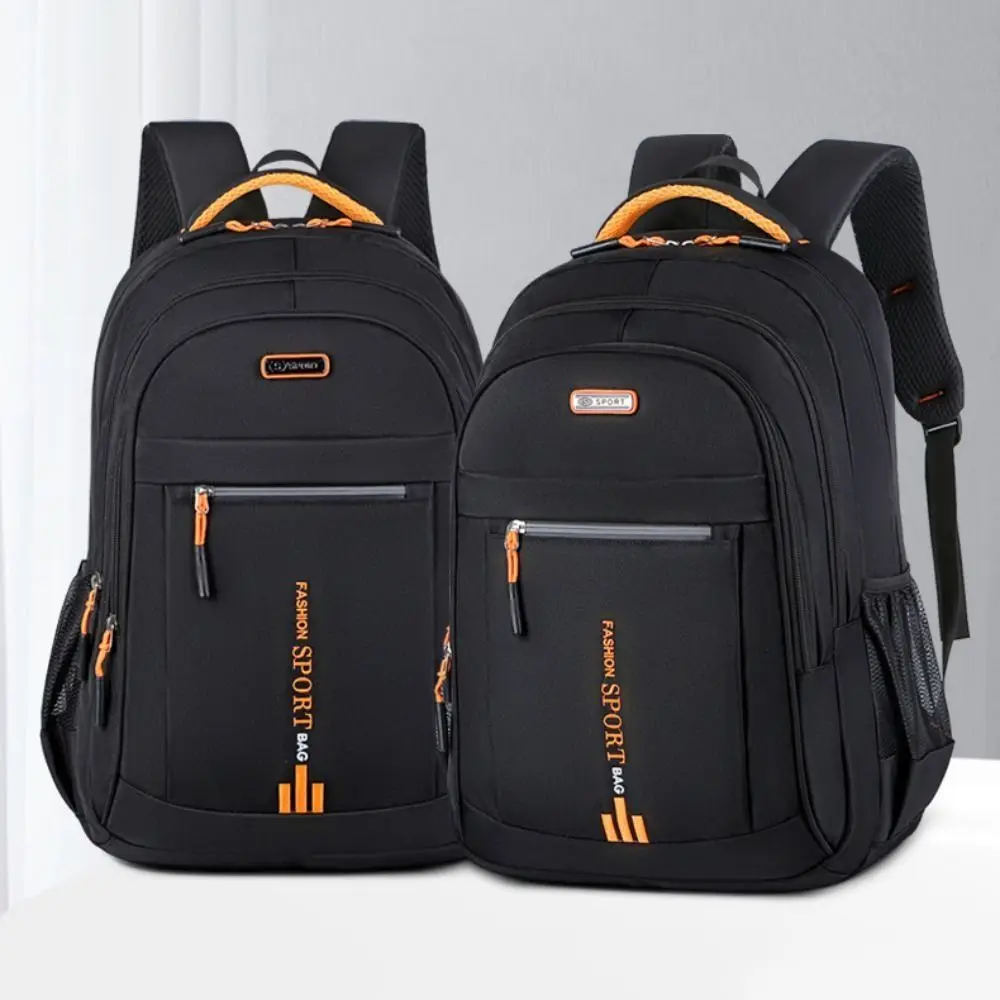 

Large-capacity Men's Backpacks Wear-resistant Oxford Cloth Student School Bag with Reflective Straps Waterproof Travel Knapsack