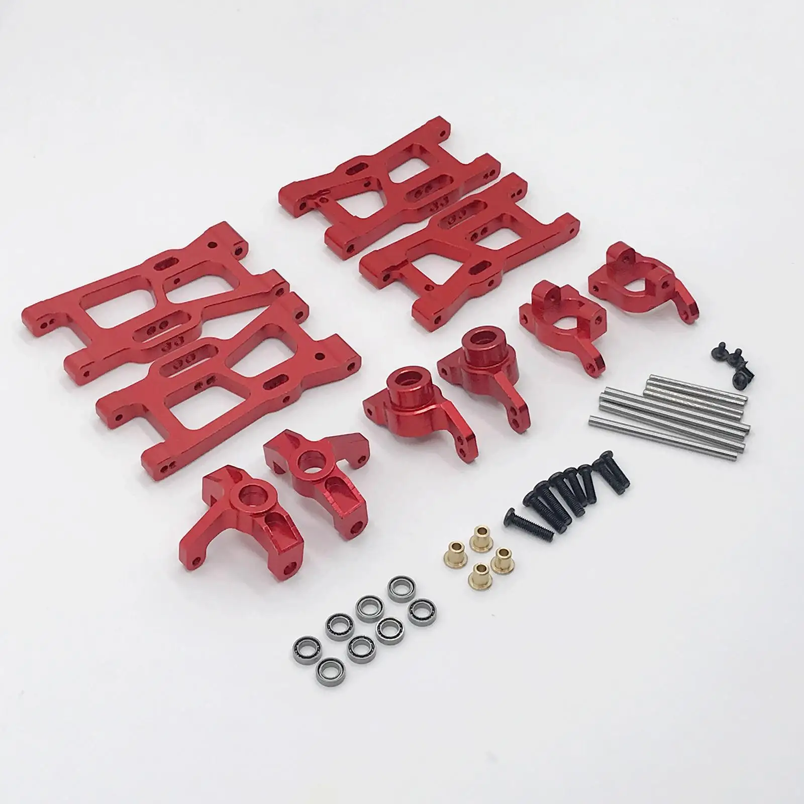 Front Steering Hub Base C Carrier Front Rear Swing Upgrade Kits :14 144001 1:12 124018 124019 RC Car