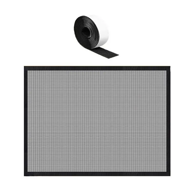 

Fireplace Mesh Doors Safety Mesh Screen Doors For Fireplace PVC Mesh Fabric Fireplace Protection Supplies For Brick Marble And